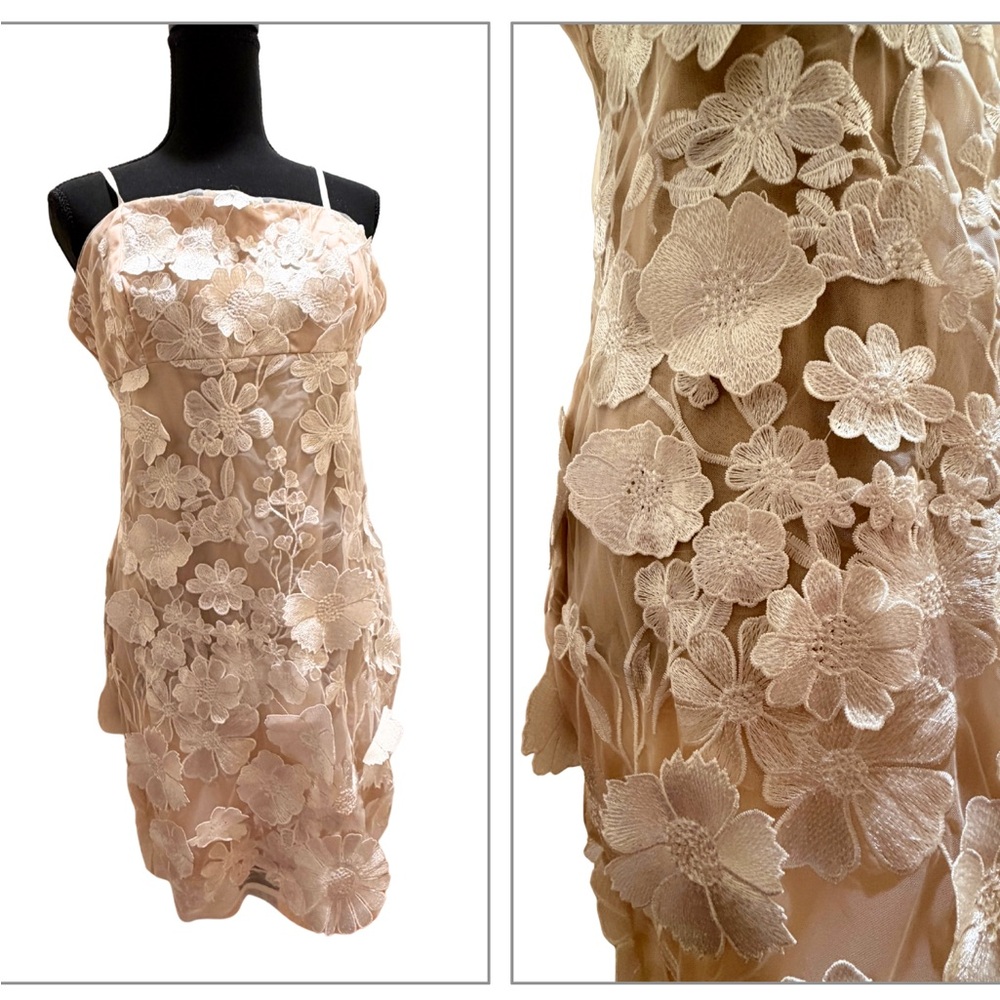 NWOT - FLORAL CockTail Dress - Taylor Swift Inspired - Size Large (Tag is XL)